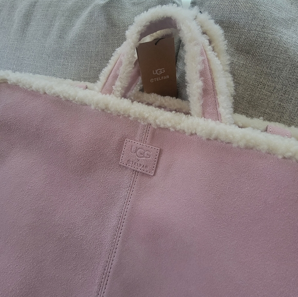 UGG X TELFAR Large Shopper Bag In Pink - Picture 8 of 12